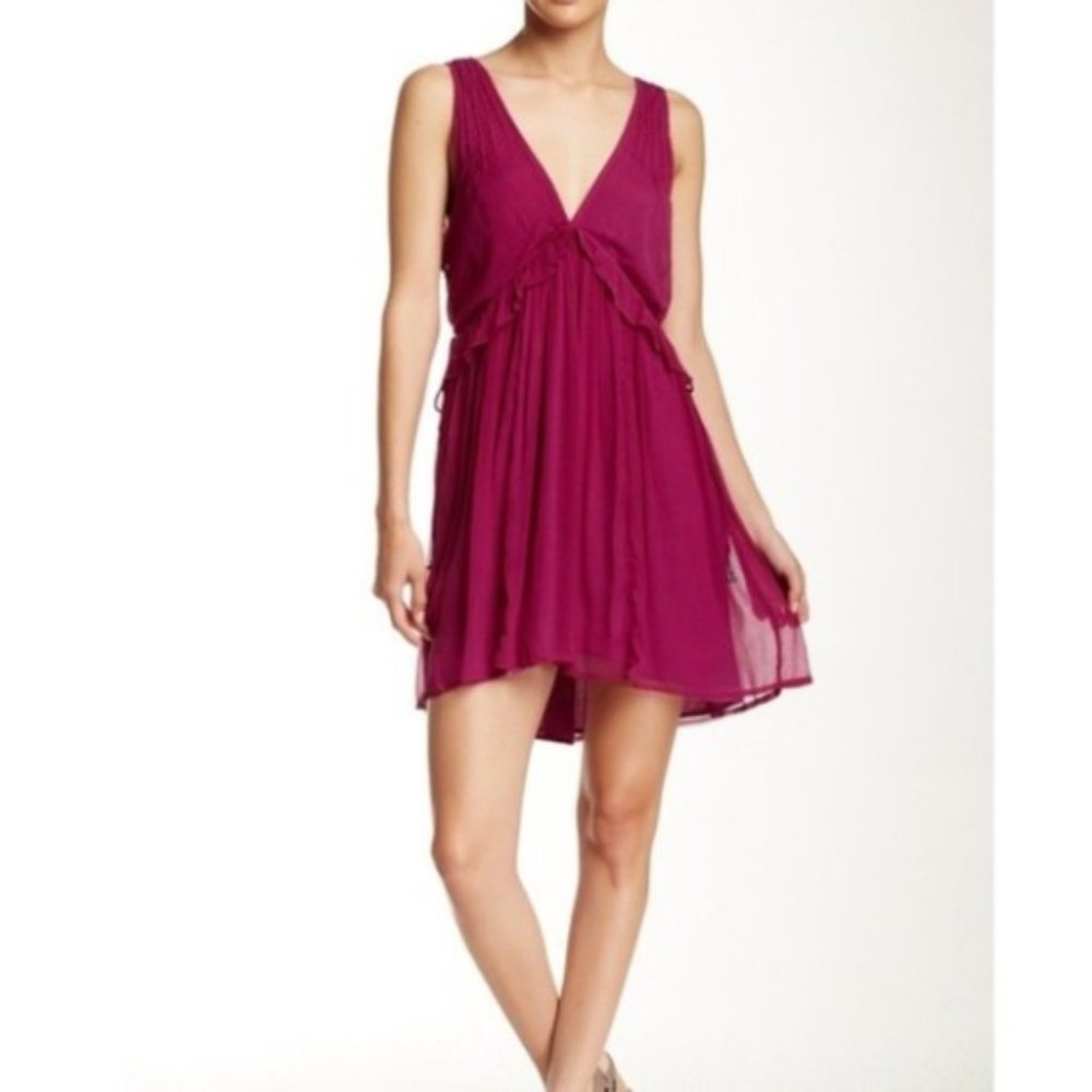 NWT. Free People Pink Rio Grande Dress Size XS
